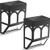 Solar Lights Outdoor, Garden Backyard Decorative Lighting for Fence Post Deck Step (2 Pack)