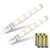 Firecore 2 Pack, Stick Anywhere Battery-Powered Wireless Motion Sensor LED Night Light with Magnetic Strip, Warm White
