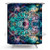PHNAM Star Flower Mandala Shower Curtain with Hooks Night Printed 72x72 Inches Extra Long Waterproof Decoration Polyester Cloth Bath Curtains Sets for Bathroom, Bathtub