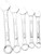 Performance Tool 1405 Combo Wrench Set (SAE), 5 Piece