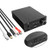 USB DAC Audio Headphone Amplifier, Audio DAC Converter with Type-C USB Input 3.5mm Stereo Audio Line/Optical/Headphone Jack Output for Mobile Phone/Computer/DVD/MP3