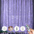 9.8ftx9.8ft USB and Adapter Powered Window Curtain Icicle String Lights with Remote & Timer, 300 LED Fairy Twinkle Lights with 8 Modes Fits for Bedroom Wedding Party Wall Decoration, Pure White