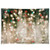 Funnytree 8x6ft Durable Fabric Christmas Glitter Bokeh Halos Backdrop for Photography No Wrinkles Merry Xmas Winter Glow Sparkle Background Party Banner Neon Spots Portrait Photo Booth Studio