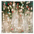 Funnytree 8x8ft Durable Fabric Christmas Glitter Bokeh Halos Backdrop for Photography No Wrinkles Merry Xmas Winter Glow Sparkle Background Party Banner Neon Spots Portrait Photo Booth Studio