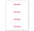 W-2 4-Up Horizontal Format Blank Laser Tax Forms Set with Back Instructions ~for 25 Employees~ 2019