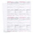 W-2 Pre-Printed 4-Up Laser Tax Forms, for 25 Employees 2019