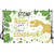MEHOFOTO Dinosaur Boy Birthday Party Photo Studio Background Green and Gold Safari Jungle Wild One T-Rex Dinosaur Party Decoration Banner Backdrop Props for Photography 7x5ft