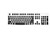 KeyCover - Ultra Thin Silicone Keyboard Cover Compatible with Logitech K120 MK120 Keyboard US Layout - Black