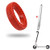 Hapo Solid Tires Front/Rear Wheel Explosion-Proof Replacement Tyre for Xiaomi Mijia M365 Electric Scooter Gotrax GXL V2 Scooter 8.5 inches (Red)