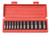 TEKTON 3/8-Inch Drive Deep Impact Socket Set, Metric, Cr-V, 12-Point, 7 mm - 19 mm, 13-Sockets | 47926