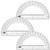 Mr. Pen- Protractor, 6 Inch Protractor, Pack of 3, Protractor Ruler, Drafting Tools, Protractor for Kids, Protractors Classroom Set, Large Protractor, Protactor 6 Inch, Math Geometry, School Supplies