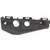 DAT 11-13 TOYOTA COROLLA BLACK FRONT BUMPER BRACKET SUPPORT LEFT DRIVER SIDE TO1042114