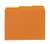 Smead Interior File Folder, 1/3-Cut Tab, Letter Size, Orange, 100 per Box (10259)