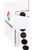 ChromaLabel 1/2 Inch Round Permanent Color-Code Dot Stickers, 1000 per Dispenser Box, Black