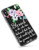 iPhone XR Case,Stunning Flowers Floral with Holy Bible Verses Inspirational Christian Quotes Luke 1:45 Clear Back TPU Protective Case for iPhone XR