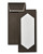 Gartner Studios Black & Silver Foil Side-Flap #10 Envelopes, 20 count