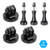 Compatible with Gopro Hero 8 Tripod Mount Aluminum Adapter with ScrewsThumbscrew for GoPro Session, Hero Fusion, 8?7, 6, 5, 4, 3+, HD,GOPRO Hero 2018,DJI OSMO Action Camera 3 Set