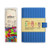 WAFF, Customizable Spara Notebook / Journal Combo, Medium, 4 inches x 6 inches, 100 Silicone Tiles - Blue