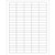Tape Logic Rectangular Laser Labels, 1 1/2" x 1/2", White, 10000/Case