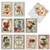 The Best Card Company - 10 Assorted Valentines Day Cards Bulk (4 x 5.12 Inch) - Boxed Gift Pack - All Decked Out M2381VDG-B1x10