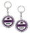 2 Grape Soda Crown Bottle Cap Key Chains Inspired by Up
