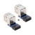 2pcs 9Pin/10Pin Motherboard Female Header to Dual USB 2.0 Female Adapter Vertical Type