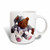 3dRose Teddy Bear Ceramic Mug, 15-Ounce