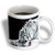 3dRose Grooming White Tiger Ceramic Mug, 11-Ounce
