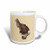 3dRose Vintage Peter Rabbit Art Animals Mug, 11-Ounce