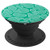 Green Abstract Pattern White Lines PopSockets Grip and Stand for Phones and Tablets