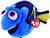 Ty Beanie Babies Finding Dory Medium Plush