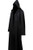 JOYSHOP Men & Kids Tunic Hooded Robe Halloween Cosplay Costume Robe Cloak Cape (XXXX-Large, Black)