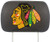 FANMATS NHL Chicago Blackhawks Polyester Head Rest Cover