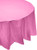 Amscan Bright PInk Round Plastic Table Cover | Party Tableware