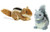 Aurora Chip The Chipmunk & Nutty The Gray Squirrel Plush Bundle