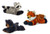 Aurora Rascal Raccoon Foxie Fox Sullivan Black Bear Mini Flopsie 8" Bundle