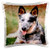 3dRose pc_738_1 Australian Cattle Dog-Pillow Case, 16 by 16"