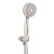 AmazonBasics 5 Function Hand Held Shower Head Set, Satin Nickel