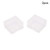Fielect 2Pcs Multipurpose Battery Storage Box Organizer Battery Storage Holder Case Transparent for 18350 Battery