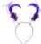 Purple Ponytail Headband, Party Accessory, 12 Ct.