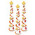 Fall Leaf Whirls   (3/Pkg)