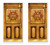 Beistle S57315AZ2 Cruise Ship Door Covers 2 Piece, 30" x 5', Multicolor
