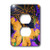 3dRose LLC lsp_32057_6 Big Orange Butterfly 2 Plug Outlet Cover