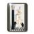 3dRose lsp_35231_1 Black White Gold Art Deco Toggle Switch,