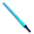 FlashingBlinkyLights Blue LED Expandable Light Up Saber Sword