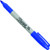 BOX USA BPMK301BE 1 Sharpie Fine Point Permanent Markers, Blue (Pack of 12)