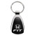Upgrade Your Auto Honda Fit on Black Teardrop Keychain - Officially Licensed
