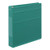 Carstens 1.5- Inch Heavy Duty 3-Ring Binder - Side Opening, Teal