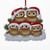 Kurt Adler Christmas Owl Family of 5 Ornament