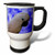 3dRose Cockatoo Portrait Stainless Steel Travel Mug, 14-Ounce